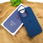 Чохол  Silicone Case with MagSafe для iPhone 14 Pro Storm Blue