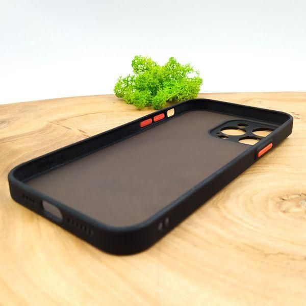 Чохол HOCO Smoke case iPhone 14 Pro Max Black(зас.тов.)