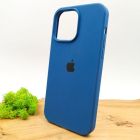 Чохол Silicone Case для iPhone 14 Pro Max Blue Cobalt
