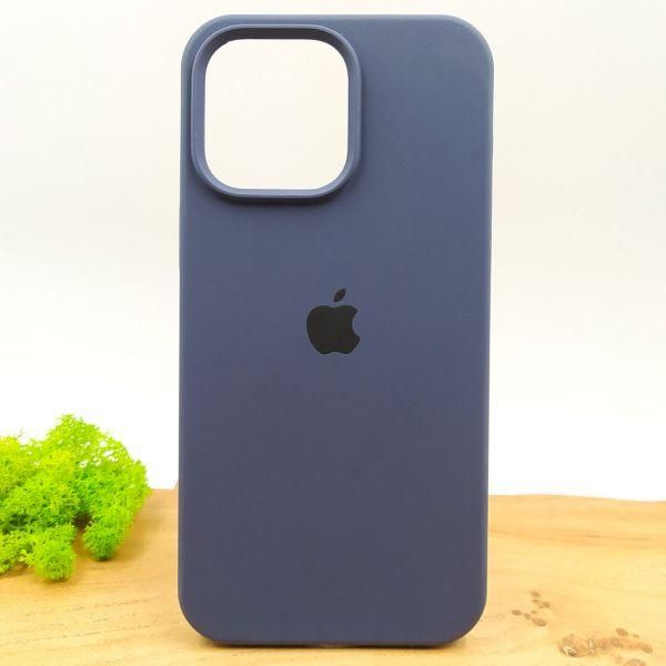 Чохол Silicone Case для iPhone 14 Pro Max Navy Storm
