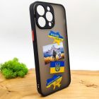 Чохол Hoco smoke case Patriotic iPhone 14 Pro Max Black