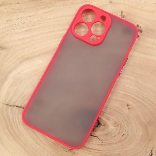 Чохол HOCO Smoke case iPhone 14 Pro Max Red(зас.тов.)