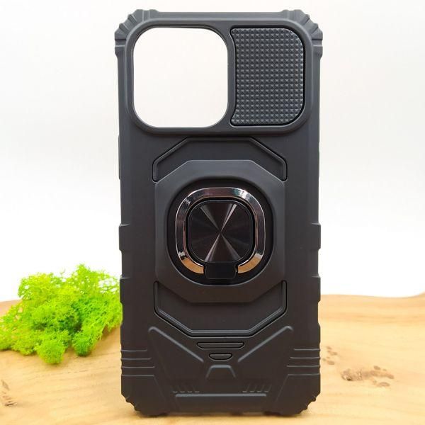 Протиударний чохол із підставкою Honor Design для iPhone 14 Pro Max(зас.тов.)