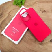 Чохол  Silicone Case with MagSafe для iPhone 14 Pro Max Red(зас.тов.)