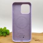 Чохол  Silicone Case with MagSafe для iPhone 14 Pro Max Lilac