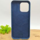 Чохол  Silicone Case with MagSafe для iPhone 14 Pro Max Storm Blue
