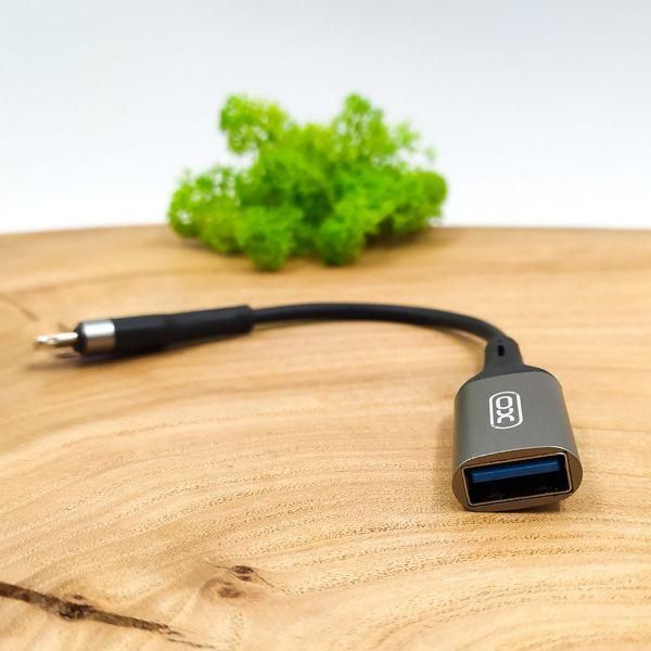 OTG перехідник Lightning USB XO NB201