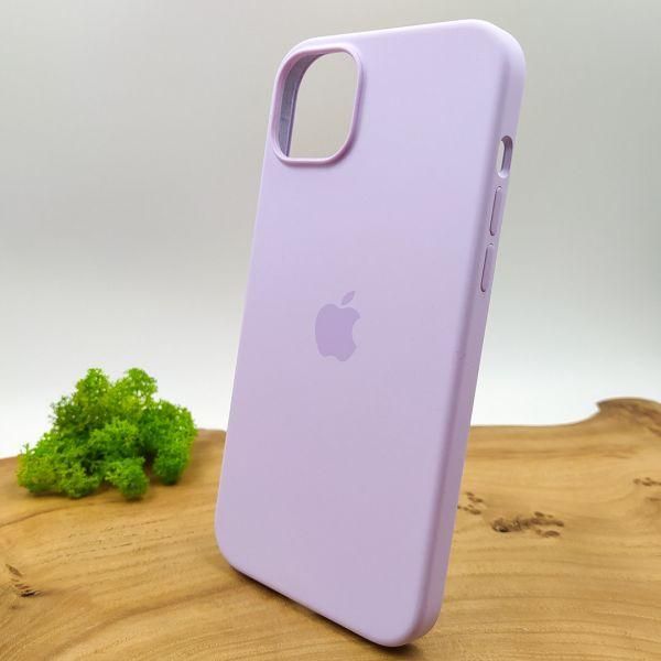 Чохол  Silicone Case with MagSafe для iPhone 14 Plus Lilac