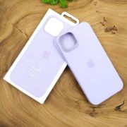 Чохол  Silicone Case with MagSafe для iPhone 14 Lilac