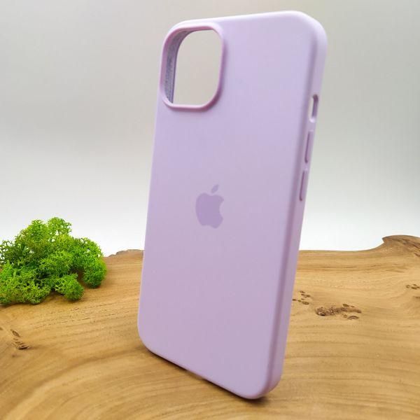 Чохол  Silicone Case with MagSafe для iPhone 14 Lilac