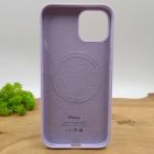 Чохол  Silicone Case with MagSafe для iPhone 14 Lilac