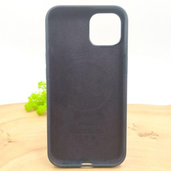Чохол  Silicone Case with MagSafe для iPhone 13 Black