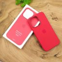 Чохол  Silicone Case with MagSafe для iPhone 13 Pro Red(зас.тов.)