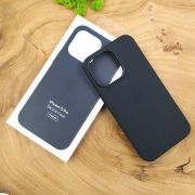 Чохол  Silicone Case with MagSafe для iPhone 13 Pro Black