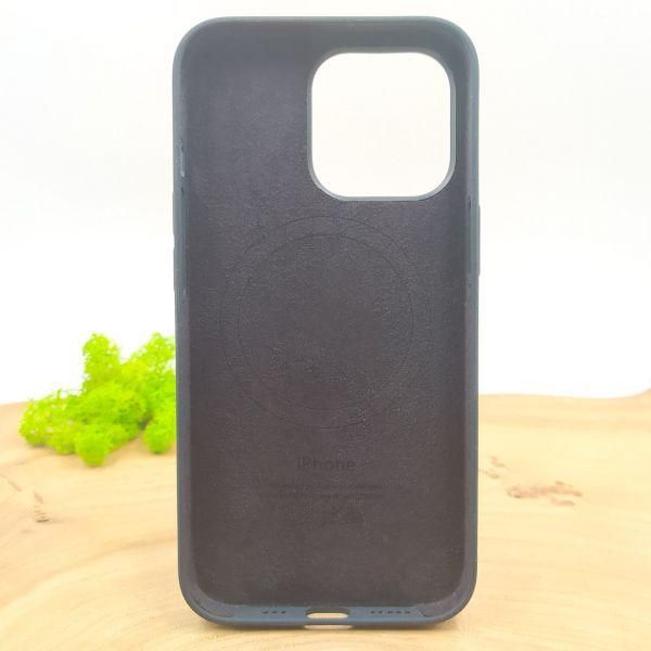 Чохол  Silicone Case with MagSafe для iPhone 13 Pro Black