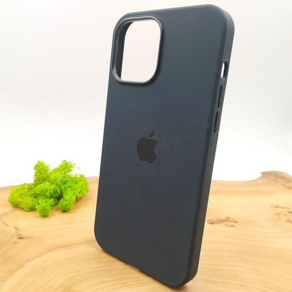 Чохол  Silicone Case with MagSafe для iPhone 13 Pro Max Black