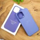 Шкіряний Чохол MagSafe Leather Case for Apple iPhone 13 Pro Max Wisteria(зас.тов.)