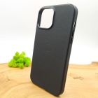 Шкіряний Чохол MagSafe Leather Case for Apple iPhone 13 Pro Max Midnight(зас.тов.)
