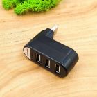 USB хаб  3USB 2.0 Borofone DH3 Black
