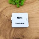 Відеоконвертер перехідник з VGA на HDMI +аудіо