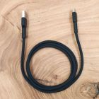 Силіконовий USB-кабель Type-C Inkax CK-99 Black(зас.тов.)
