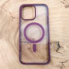 Чохол HOCO Smoke case with MagSafe для iPhone 14 Pro Max Marsala