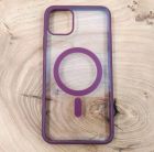 Чохол HOCO Smoke case with MagSafe для iPhone 11 Pro Max Marsala(зас.тов.)