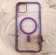Чохол HOCO Smoke case with MagSafe для iPhone 11 Pro Max Marsala(зас.тов.)