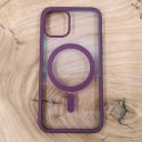 Чохол HOCO Smoke case with MagSafe для iPhone 11 Pro Marsala(зас.тов.)