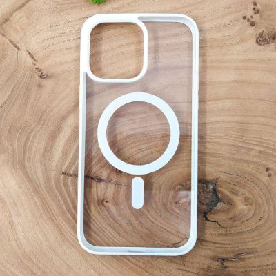Чохол HOCO Smoke case with MagSafe для iPhone 14 Pro Max White