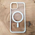 Чохол HOCO Smoke case with MagSafe для iPhone 13 White