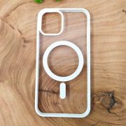 Чохол HOCO Smoke case with MagSafe для iPhone 12/12 Pro White(зас.тов.)