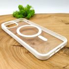 Чохол HOCO Smoke case with MagSafe для iPhone 12/12 Pro White(зас.тов.)