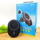 Тримач у решітку Borofone BH201 15 W Magsafe Wireless + (Universal Magnet) Black
