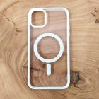 Чохол HOCO Smoke case with MagSafe для iPhone 11 White(зас.тов.)