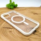 Чохол HOCO Smoke case with MagSafe для iPhone 11 White(зас.тов.)