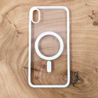 Чохол HOCO Smoke case with MagSafe для iPhone Xs Max White(зас.тов.)