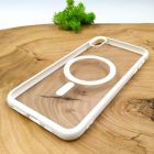 Чохол HOCO Smoke case with MagSafe для iPhone Xs Max White(зас.тов.)