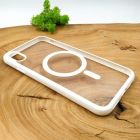 Чохол HOCO Smoke case with MagSafe для iPhone Xs Max White(зас.тов.)