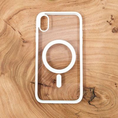 Чохол HOCO Smoke case with MagSafe для iPhone XR White