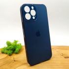 Матовий скляний чохол Glass case для iPhone 13 Pro Max Pacific Blue(зас.тов.)