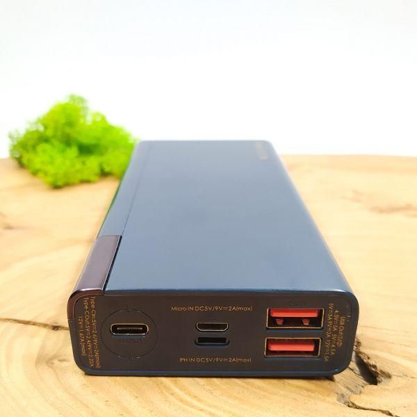 Power Bank REMAX  RPP-108 20000mAh QC/PD 22.5W/5A LED Blue(зас.тов.)