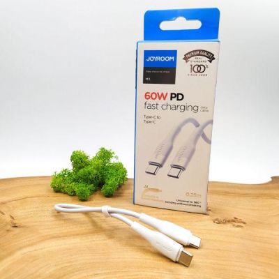 Короткий USB кабель Joyroom M3 Type-C to Type-C 60W 0.25m