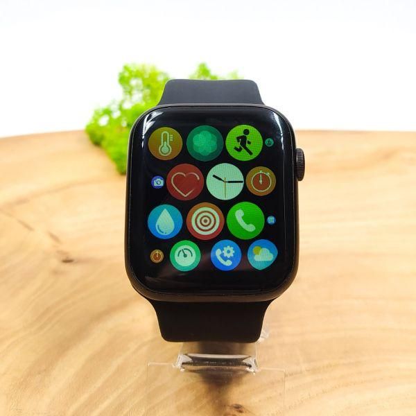 Розумний годинник Smart Watch HX68+ 42 mm Black(зас.тов.)