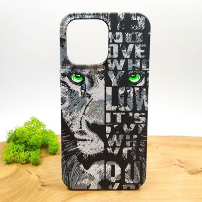 Люмінесцентний чохол LUXO FACE KING LION iPhone 14 Pro Max(зас.тов.)