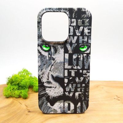 Люмінесцентний чохол LUXO FACE KING LION iPhone 14 Pro(зас.тов.)