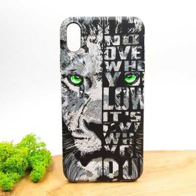 Люмінесцентний чохол LUXO FACE KING LION iPhone XS Max(зас.тов.)