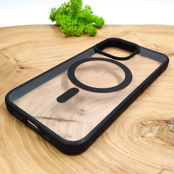 Чохол HOCO Smoke case with MagSafe для iPhone 13 Pro Black