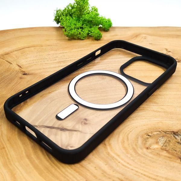 Чохол HOCO Smoke case with MagSafe для iPhone 13 Pro Black