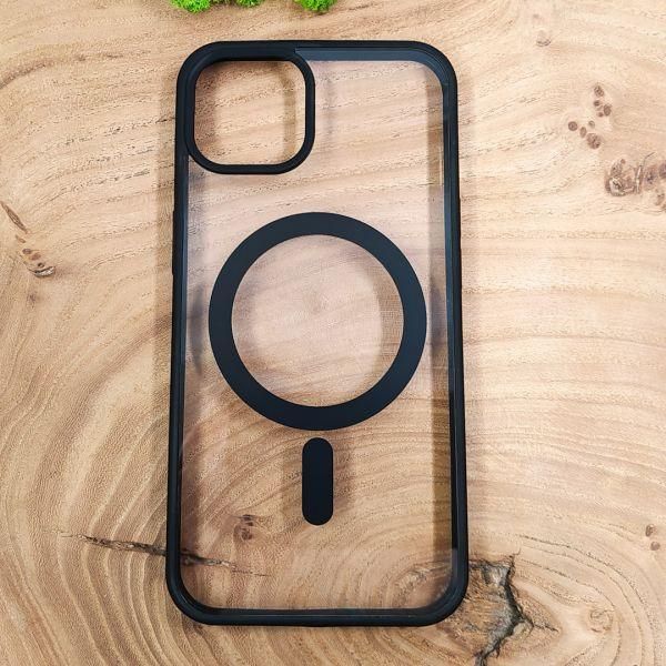 Чохол HOCO Smoke case with MagSafe для iPhone 13 Black